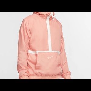 Nike DNA Men's Basketball Jacket Pink Half Zip